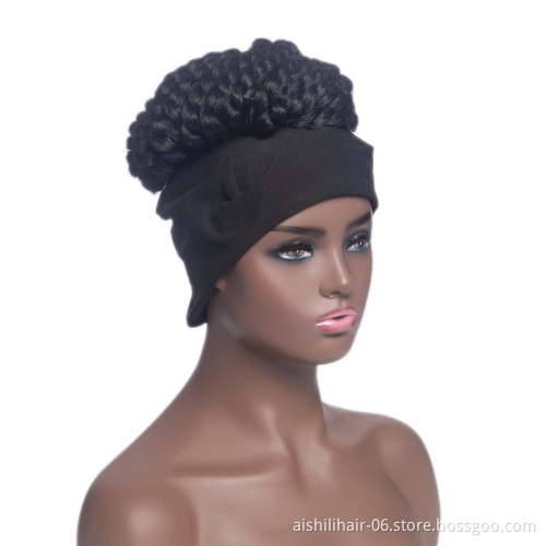 Aishili wholesale high quality headband half wigs for black women wig grip headband